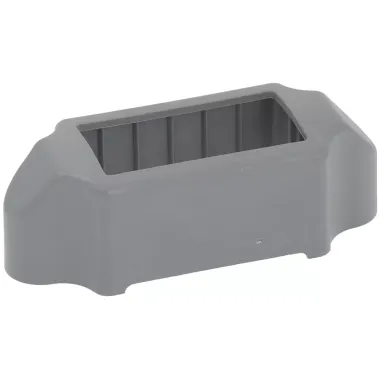 GREY END PIPE 4x9 mm 100 PCS, 3051175