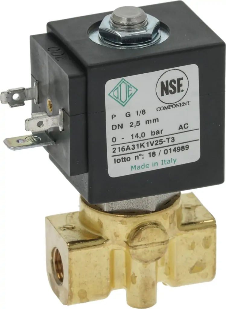 SOLENOID VALVE ODE 2-WAY ø 1/8