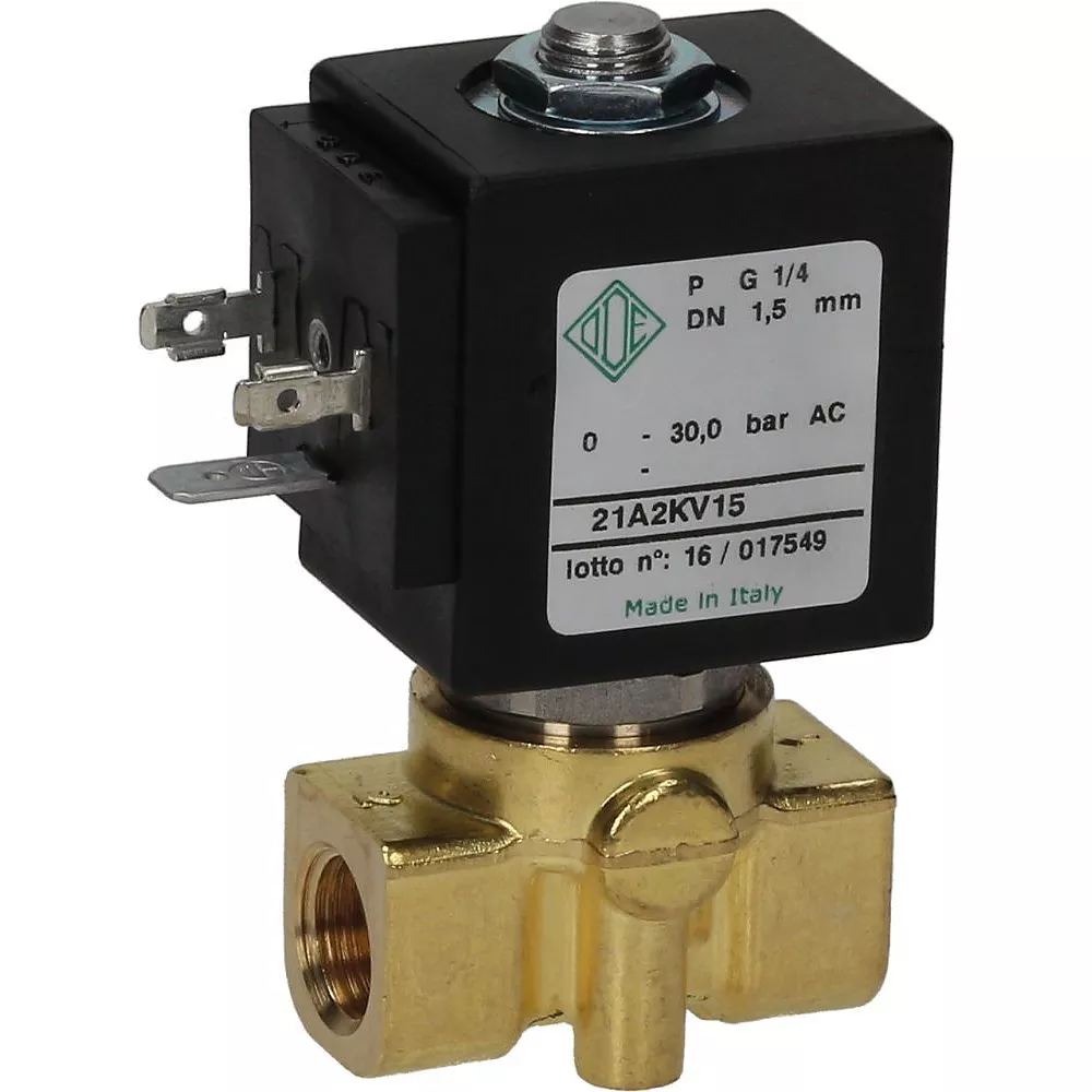 SOLENOID VALVE ODE 2-WAY ø 1/4