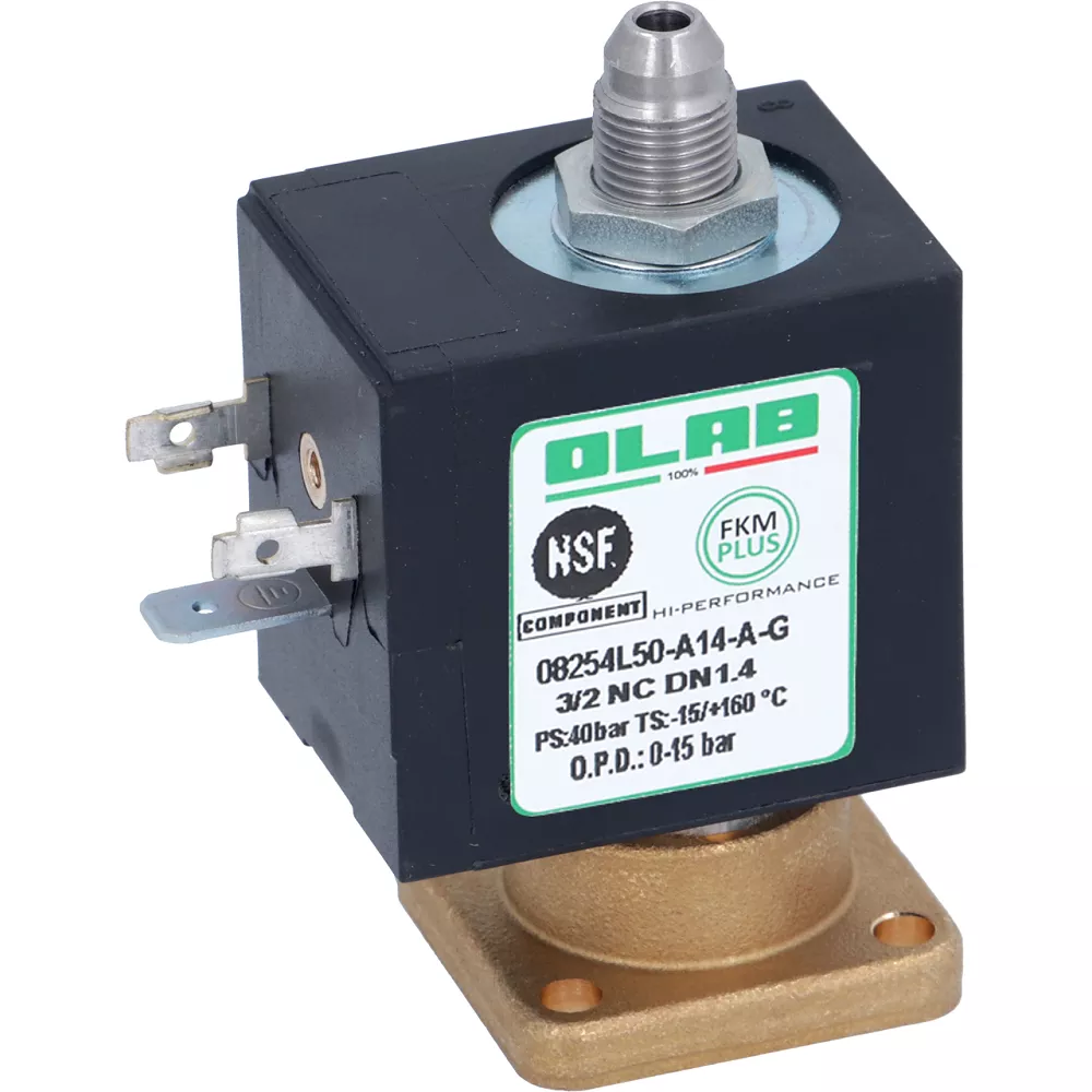SOLENOID VALVE OLAB 3-WAY 220/230V, 08254L50-A14-A-G