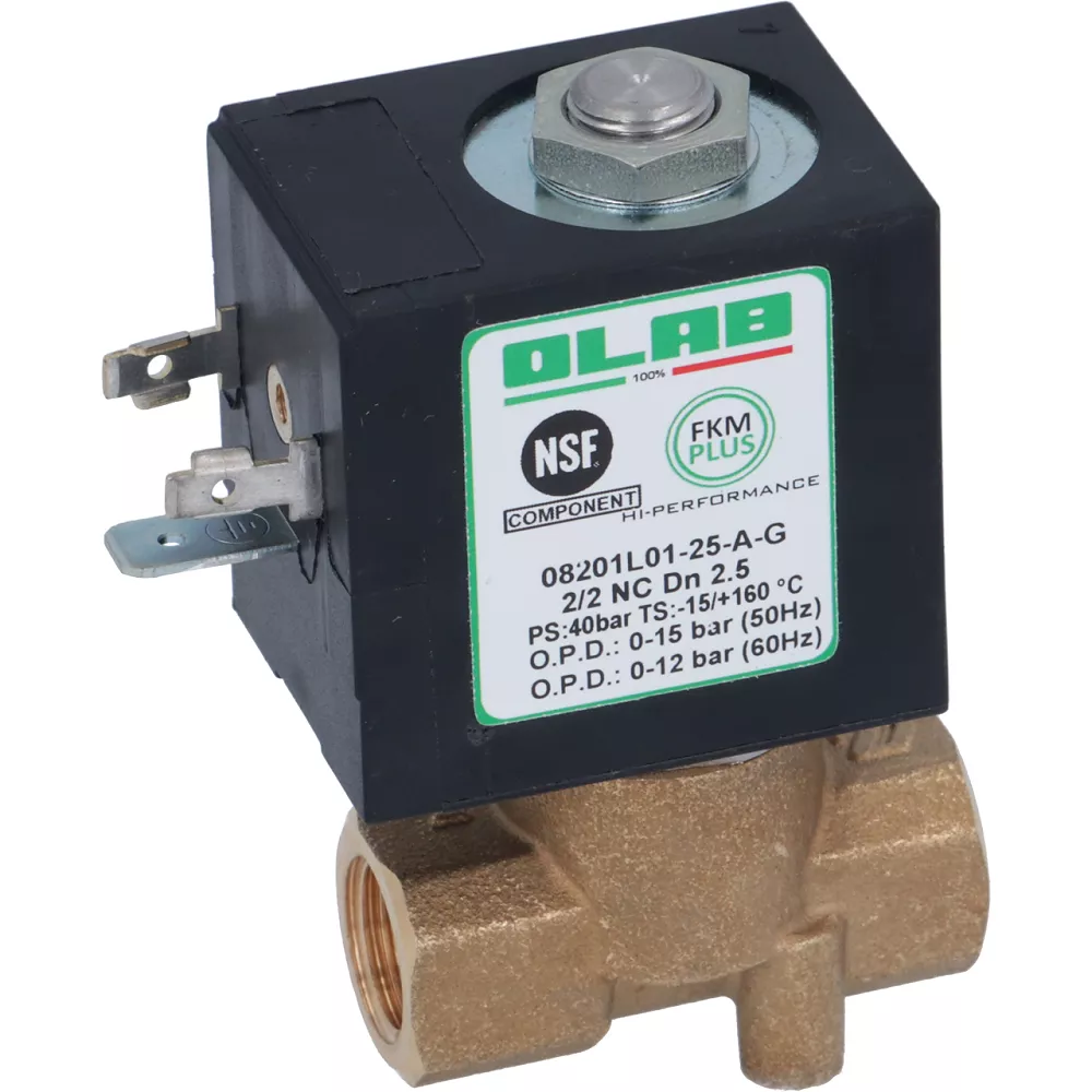 SOLENOID VALVE OLAB 2-WAY ø 1/4