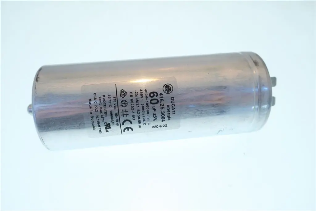 CAPACITOR 60 MF 400V UL, 2000988